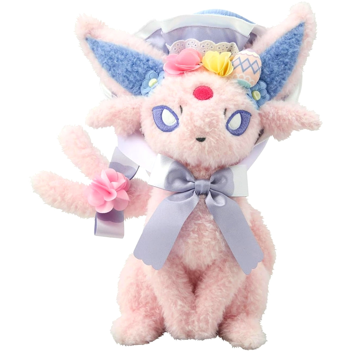 Espeon Pokemon Botanical Easter Plush Pokemon Center Limited [USED]