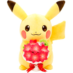 Pikachu and Gracidea Bouquet For You Plush Pokemon Center Limited [USED]