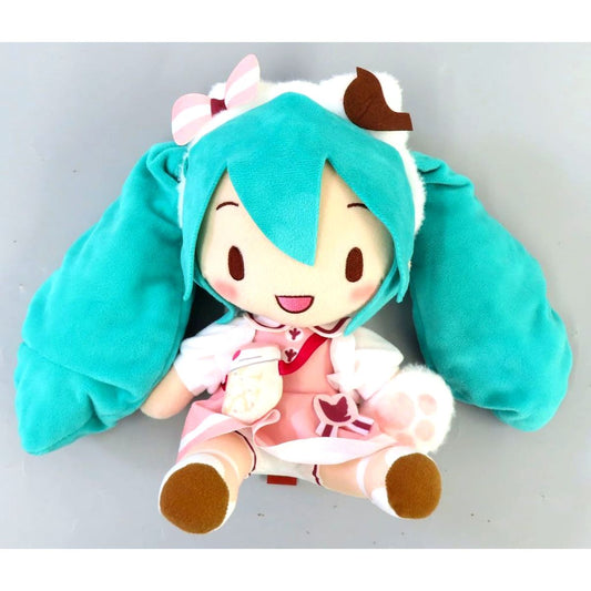 Hatsune Miku Hatsune Miku Series Fuwapuchi Medium Plush Outing Series Theme Park Ver. [USED]