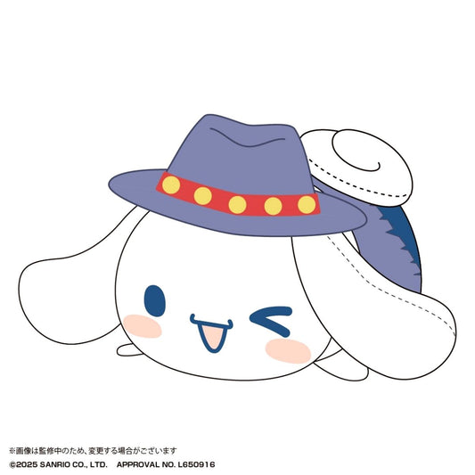 Cinnamoroll Western Ver. Sanrio Characters Potekoro Mascot M Size Plush [USED]