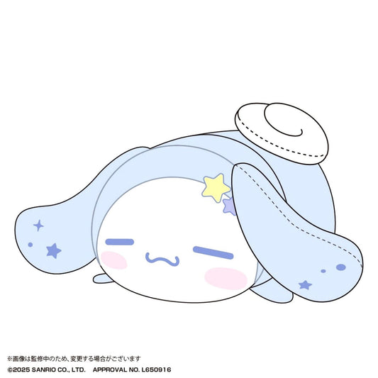Cinnamoroll Sleeping Ver. Sanrio Characters Potekoro Mascot M Size Plush [USED]