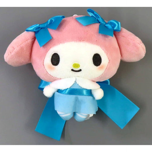 My Melody & Kuromi My Melody A/Blue Ribbon de Musubo! Plush [USED]
