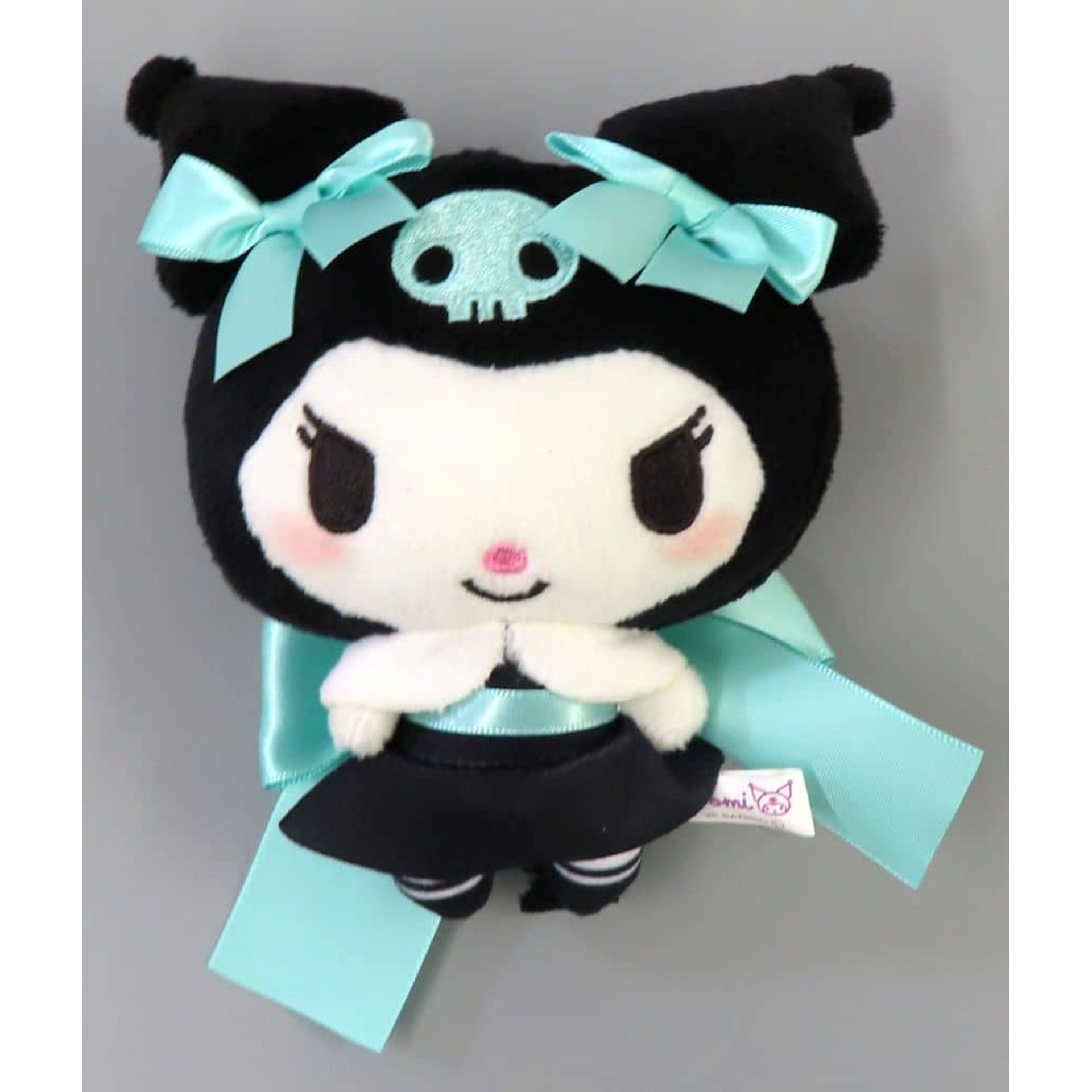 My Melody & Kuromi Kuromi G/Green Ribbon de Musubo! Plush [USED]