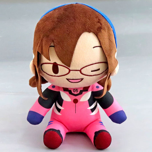 Mari Makinami Illustrious Evangelion Fuwapuchi Medium Plush Wink [USED]