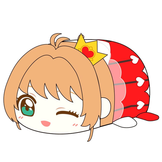 Sakura Kinomoto Rocket Beat Cardcaptor Sakura: Clear Card Potekoro Mascot M Size Plush [USED]