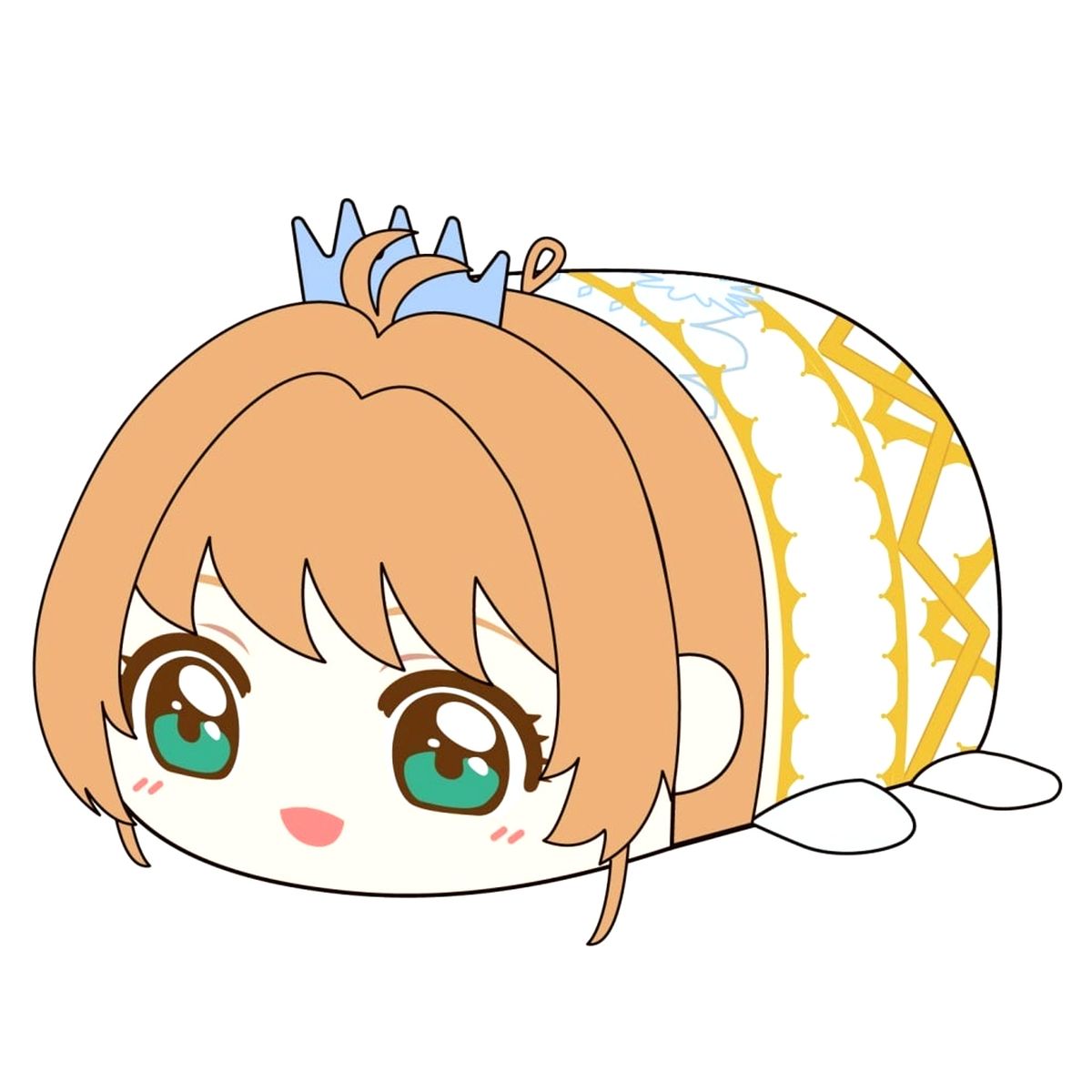 Sakura Kinomoto CLEAR Cardcaptor Sakura: Clear Card Potekoro Mascot Big Plush [USED]