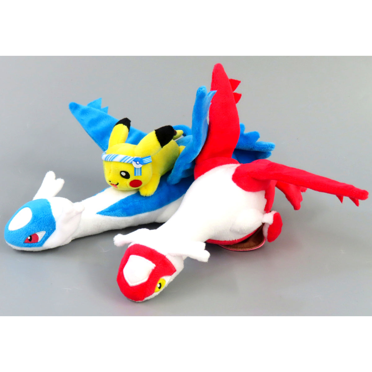 Latias Latios Pikachu Plush Pokemon Pokemon Center Fukuoka Limited [USED]