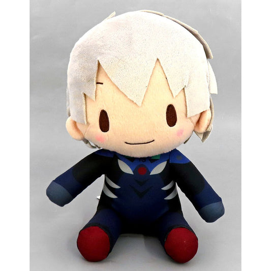 Kaworu Nagisa Evangelion Fuwapuchi Normal M Size Plush Toy [USED]