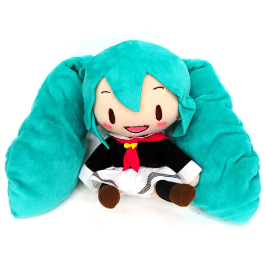 Hatsune Miku School Uniform Ver. Character Vocal Series 01: Hatsune Miku Fuwapuchi Mini Plush [USED]