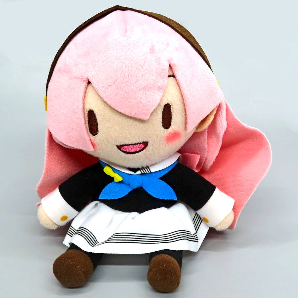 Megurine Luka Character Vocal Series 03 Fuwapuchi Mini Plush School Uniform Ver. [USED]