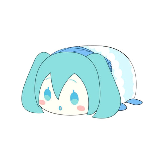 Hatsune Miku Hatsune Miku X Cinnamoroll Potekoro Mascot Big 3 Plush Muffler [USED]