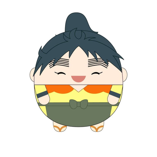 Heisuke Kukuchi Nintama Rantaro Fuwakororin Big 6 Plush [USED]