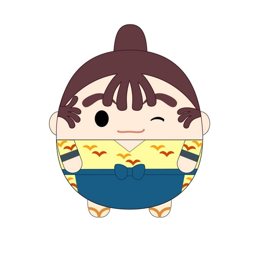 Kanemon Ohama Nintama Rantaro Fuwakororin Big Plush [USED]