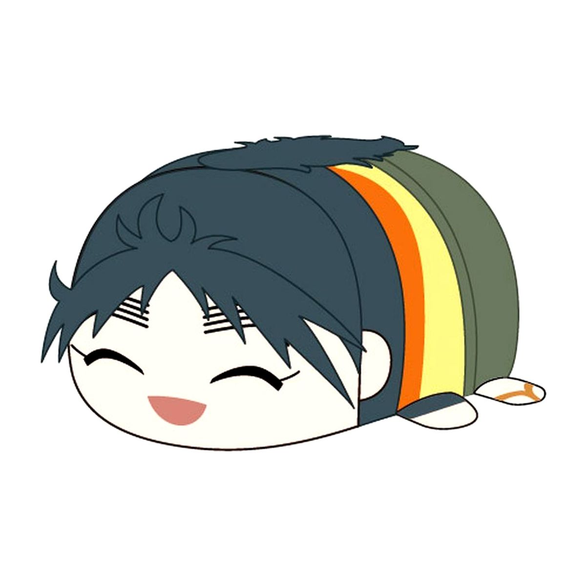 Heisuke Kukuchi Nintama Rantaro Potekoro Mascot Big 6 Plush [USED]