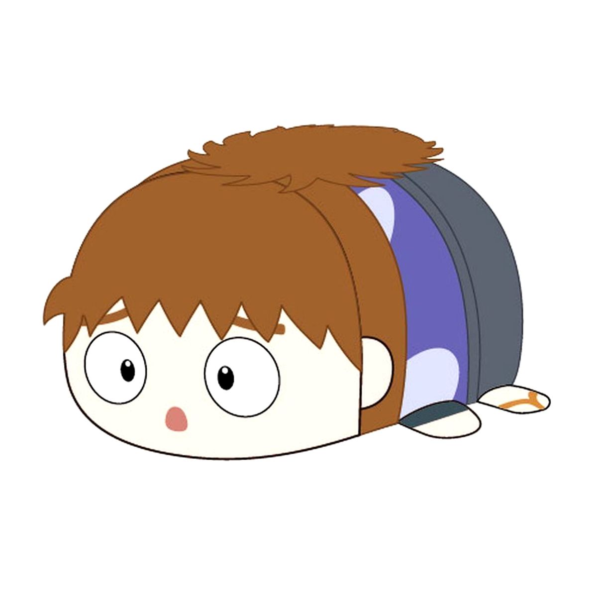 Raizo Fuwa Nintama Rantaro Potekoro Mascot Big 6 Plush Toys [USED]