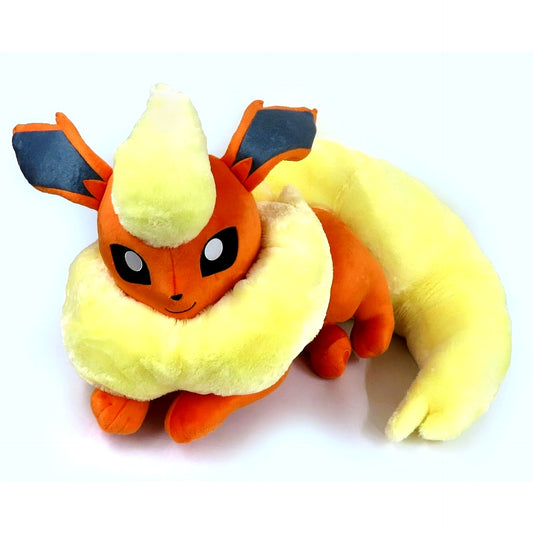 Flareon Life-Size Laying Down Plush Pokemon Pokemon Center Limited [USED]