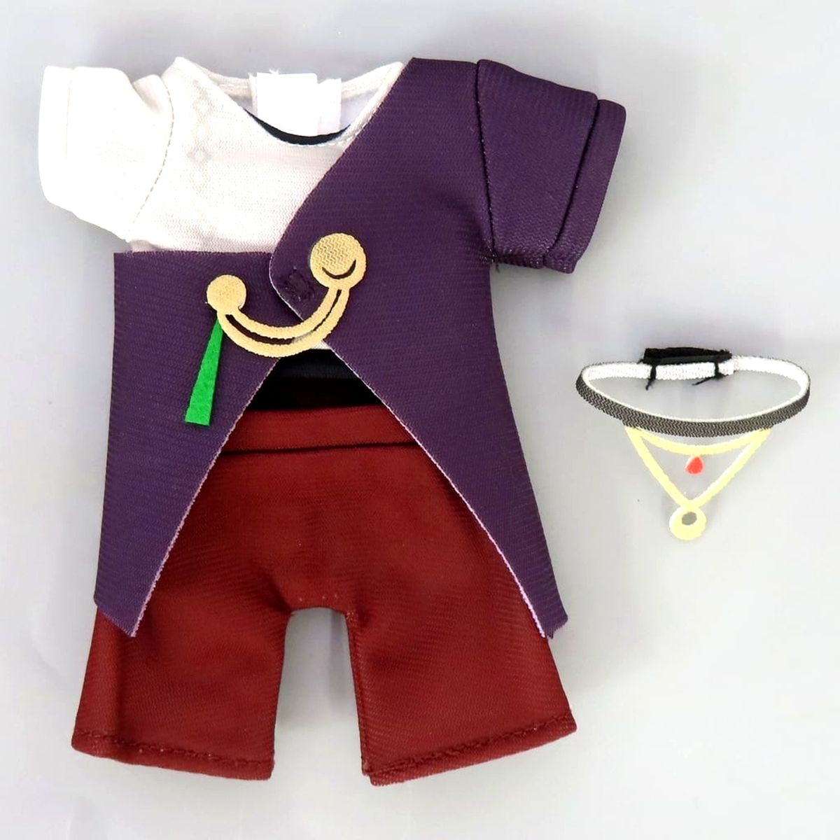 Rikka VTuber Holostars Kumamate Miniature Costume Plush [USED]