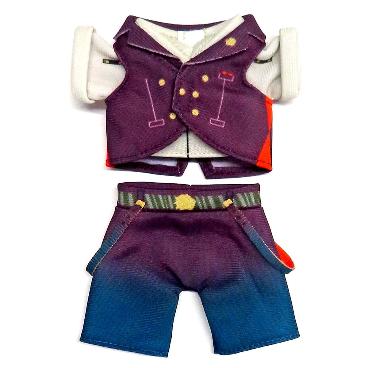 Yukoku Roberu VTuber Holostars Kumamate Miniature Costume Plush [USED]