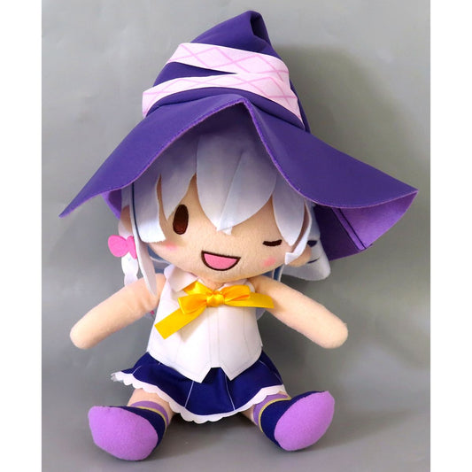 Elaina Wandering Witch: The Journey of Elaina Fuwapuchi Wink M Size Plush Toy [USED]