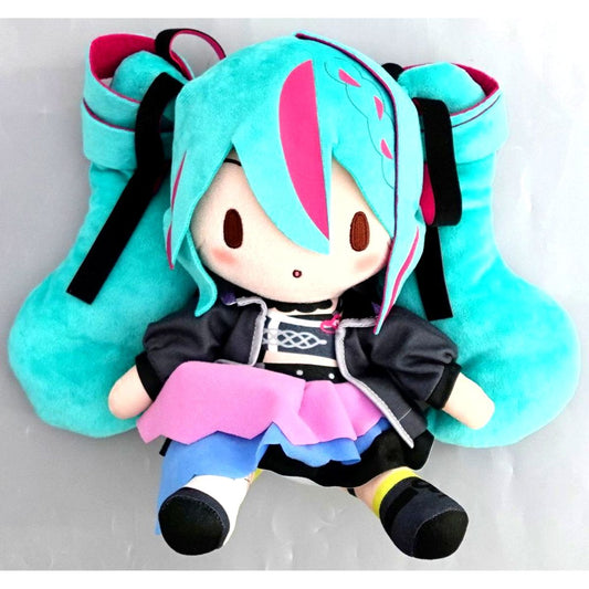 Hatsune Miku Hatsune Miku Series Fuwapuchi Punk! M Size Plush Toy [USED]