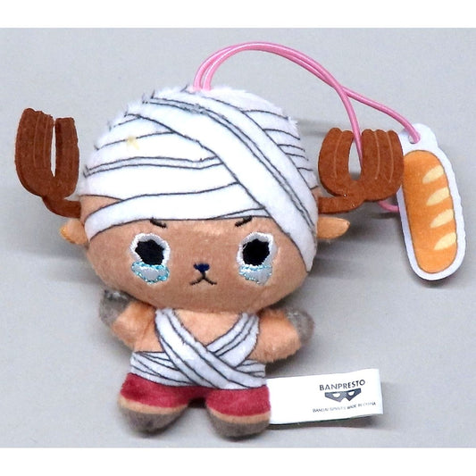 Tony Tony Chopper One Piece C Bread Plush with Strap Pink Hat Ver. [USED]