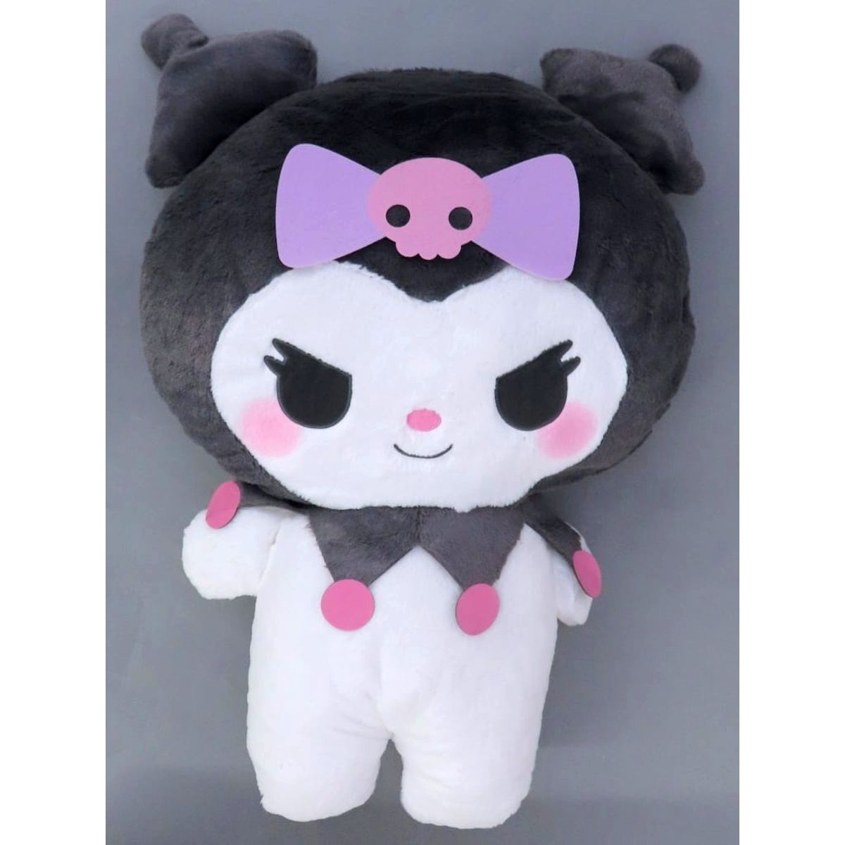 Kuromi Kuromi Dekaparu Big Plush Sanrio Characters [USED]