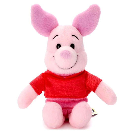 Piglet Disney Characters 100th Anniversary Red Shirt Friends Plush S [USED]