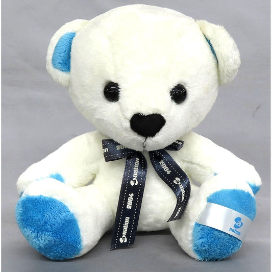 Blue Teddy White Plush a-nation '04 [USED]