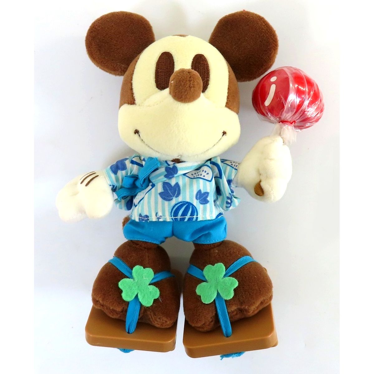 Mickey Mouse Mickey & Friends Chibi-zu Cute Size Yukata Plush [USED]