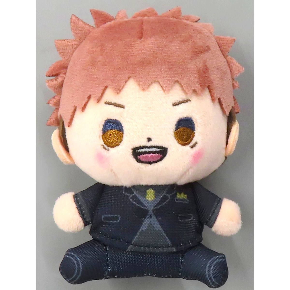 Yuji Itadori Jujutsu Kaisen Suit Ver. 5th Anniversary Mocchibi Plush [USED]