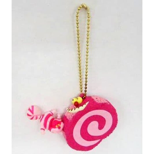 Disney Alice in Wonderland Swiss Roll Sweets in Wonderland Mascot Keychains [USED]