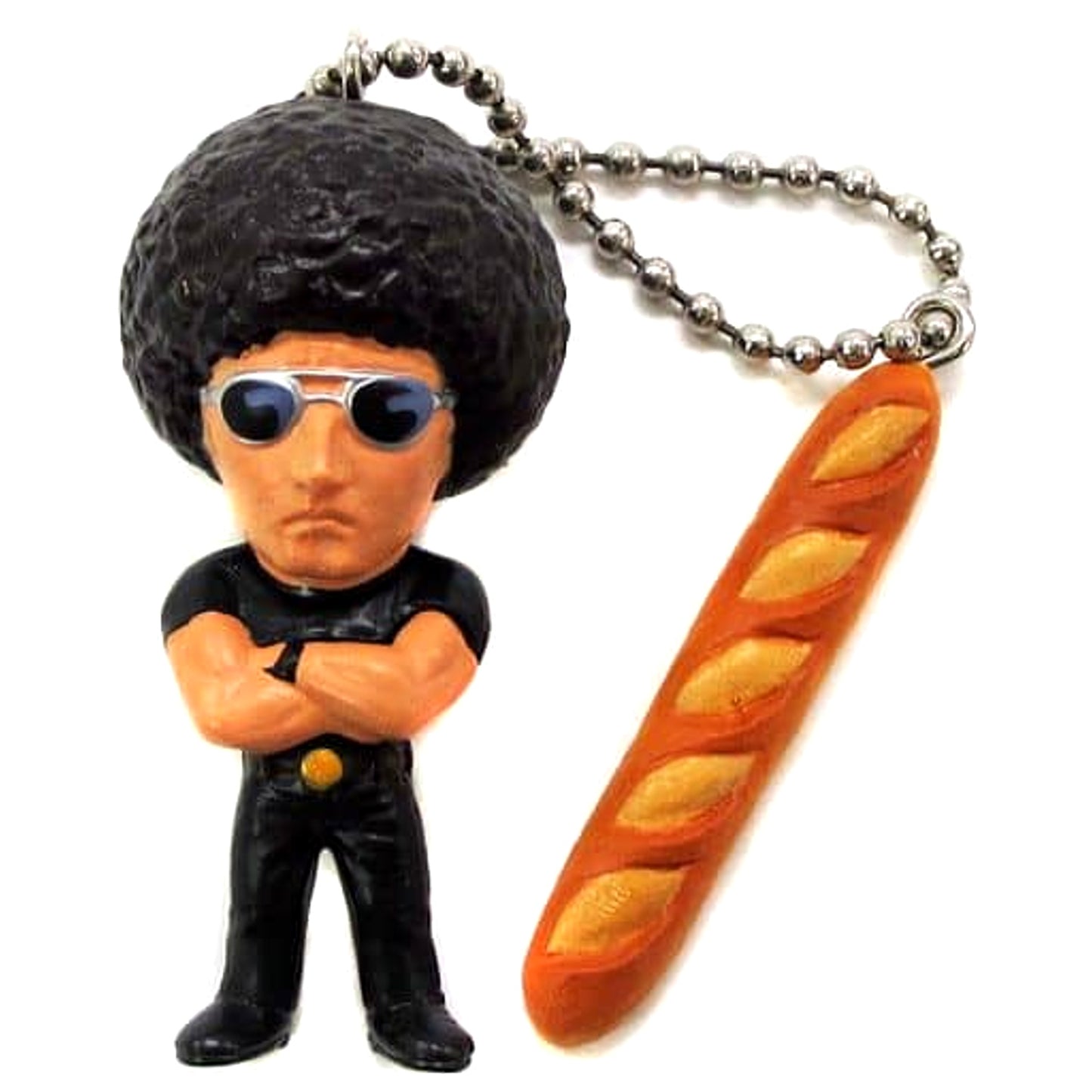 Yakitate!! Japan Manager with French Bread 5 Japan Keychain Ja!! Keychains [USED]