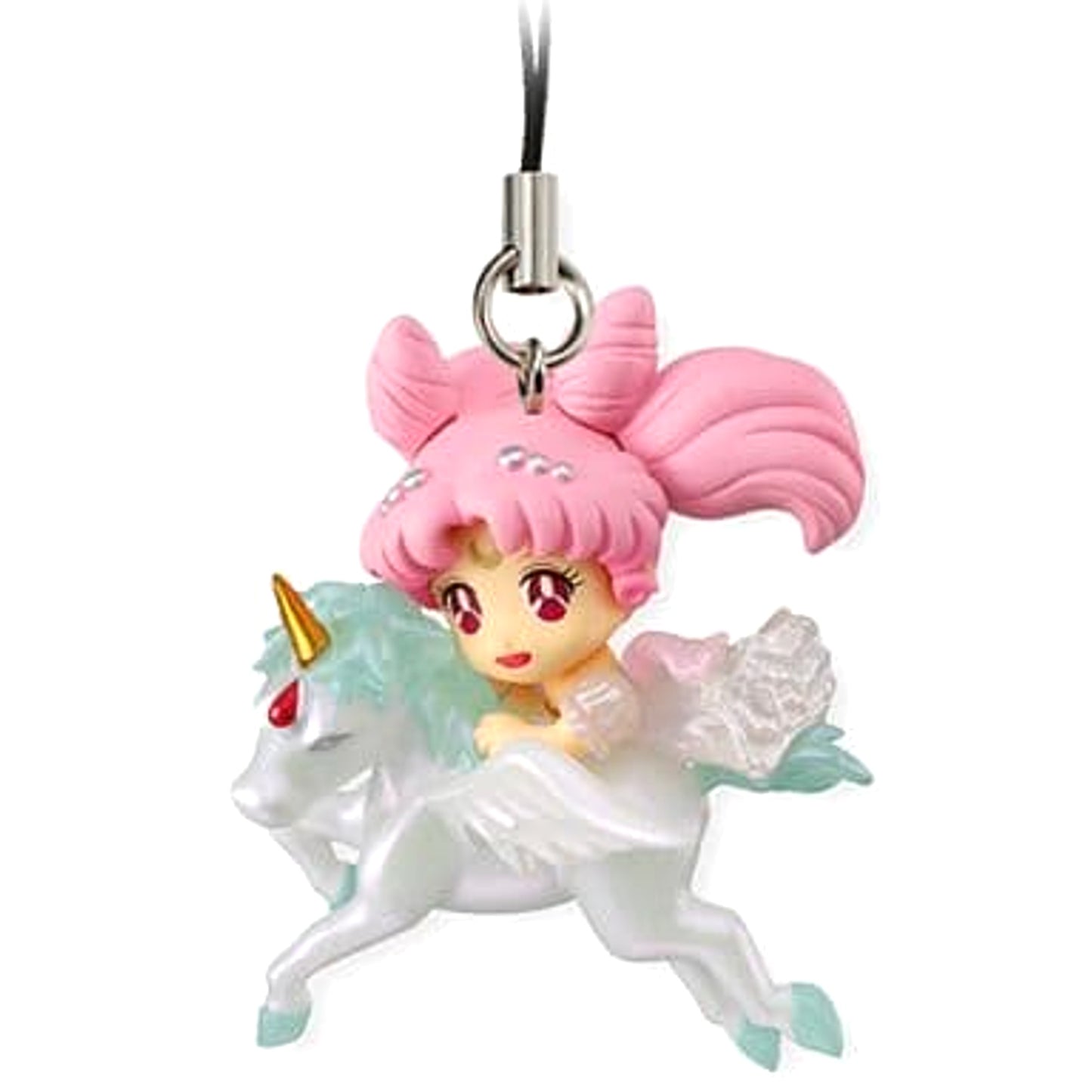 Sailor Moon Princess Usagi Small Lady Serenity Pegasus Twinkle Dolly 3 Keychains [USED]