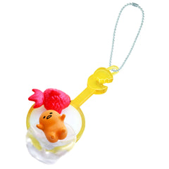 Gudetama Goldfish Scooping 5 Festival Mascot Keychains [USED]