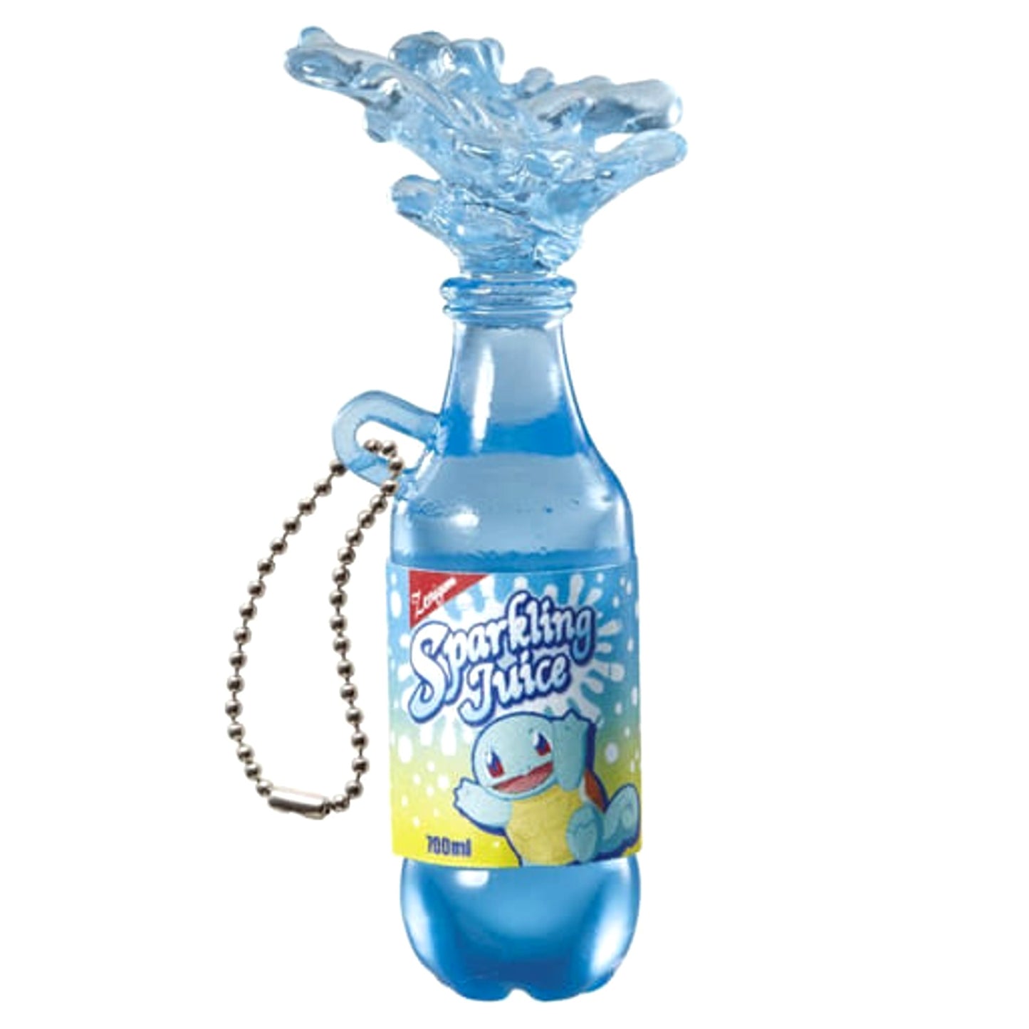 Pokemon Squirtle 4 Sparkling Candy&Snack Mascot Keychains [USED]