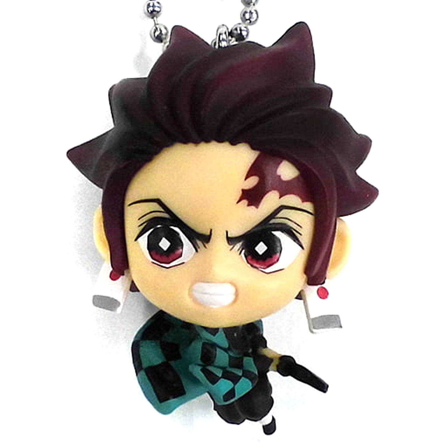 Demon Slayer: Kimetsu no Yaiba Tanjiro Kamado 1 Deformed Mascot Keychains [USED]