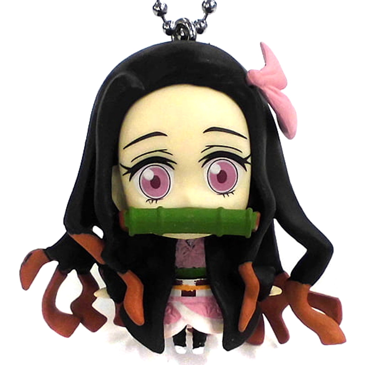 Demon Slayer: Kimetsu no Yaiba Nezuko Kamado 2 Deformed Mascot Keychains [USED]