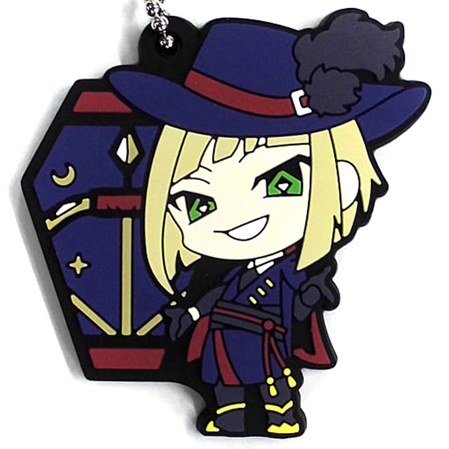 Disney: Twisted-Wonderland Rook Hunt Rubber Mascot Vol.1 Keychains [USED]