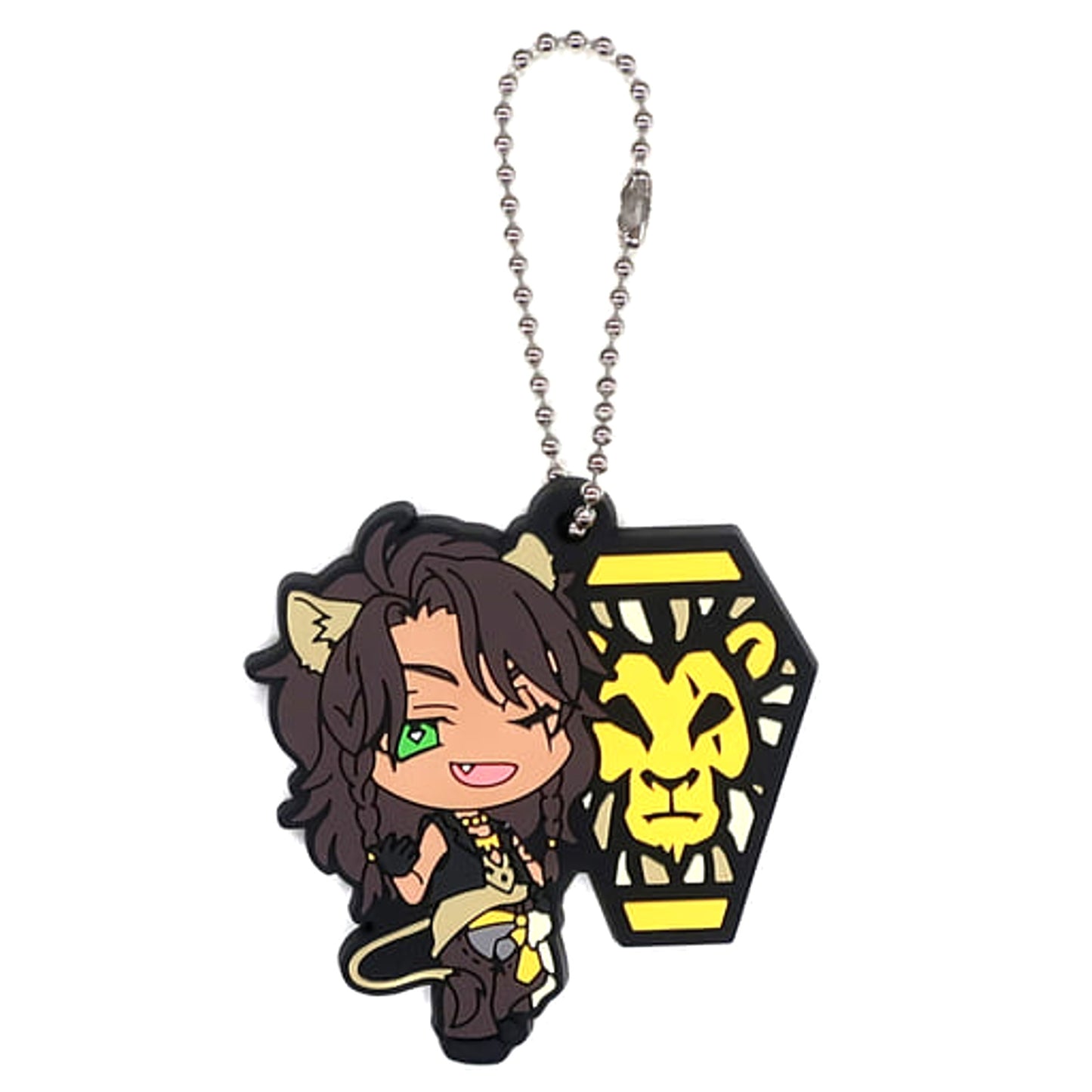 Disney: Twisted-Wonderland Leona Kingscholar Rubber Mascot Vol.2 Keychains [USED]