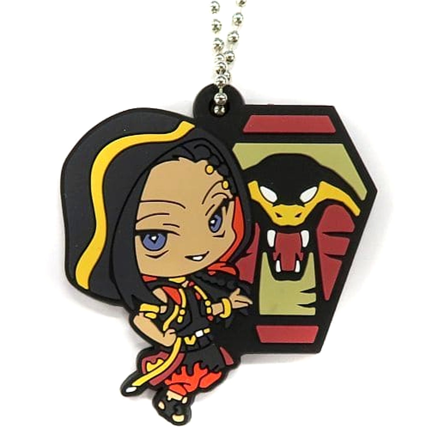Disney: Twisted-Wonderland Jamil Viper Rubber Mascot Vol.2 Keychains [USED]