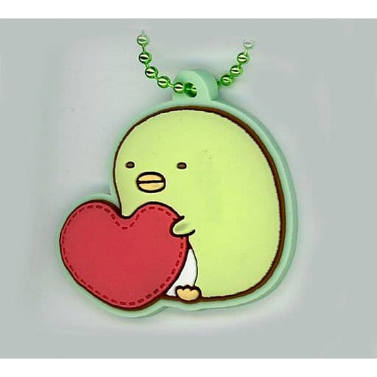 Penguins? Heart 2 Sumikko Gurashi Pukkuri Rubber Mascot Gummy [USED]