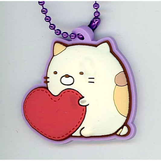 Cat Heart 4 Sumikko Gurashi Pukkuri Rubber Mascot Gummy [USED]
