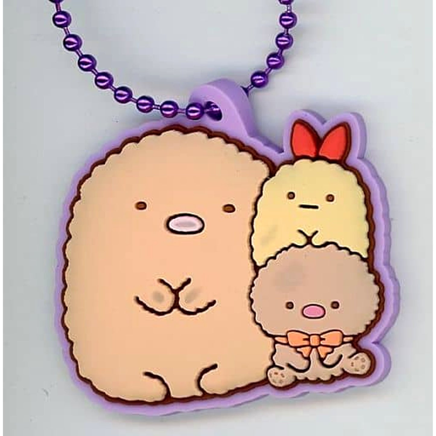 Pork Cutlet Plush Toys 8 Sumikko Gurashi Pukkuri Rubber Mascot Gummy [USED]