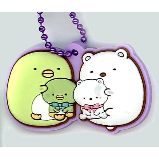 Shirokuma Penguins? 11 Sumikko Gurashi Pukkuri Rubber Mascot Gummy [USED]