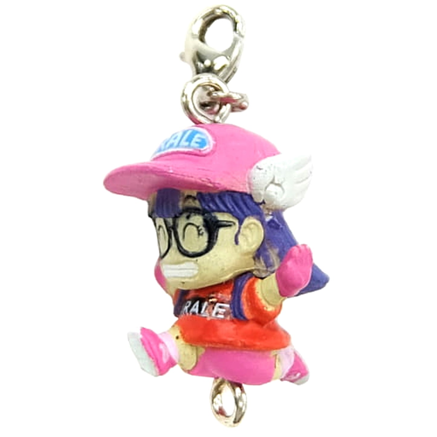 Arale Keene 1 Dr. Slump Arale chan Let's Gather in Penguin Village! Keychain [USED]