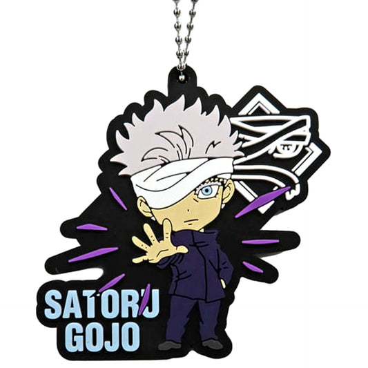 Satoru Gojo 6 Jujutsu Kaisen 0 Rubberiation Keychain [USED]