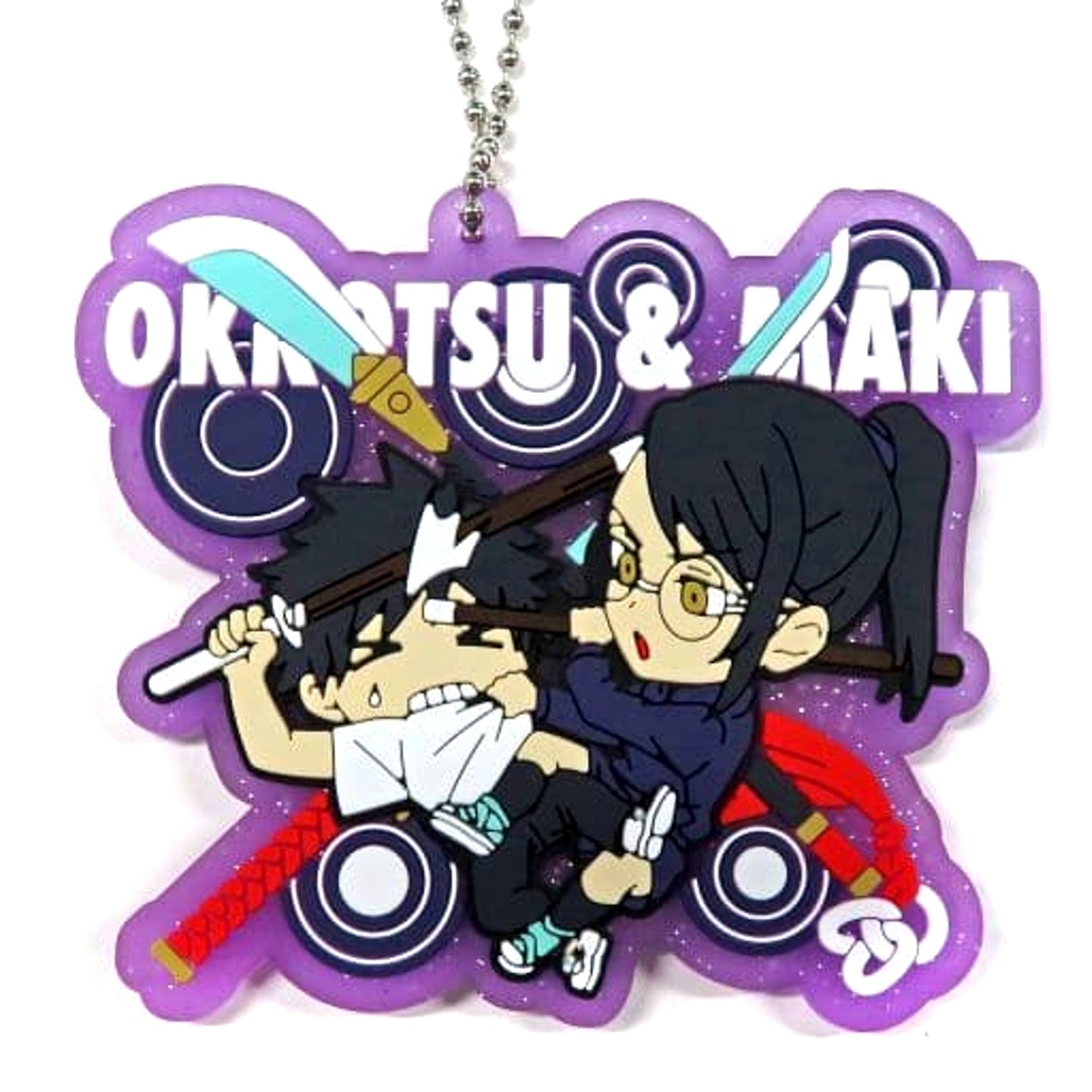 Yuta Okkotsu Maki Zenin 9 Jujutsu Kaisen 0 Rubberiation [USED]