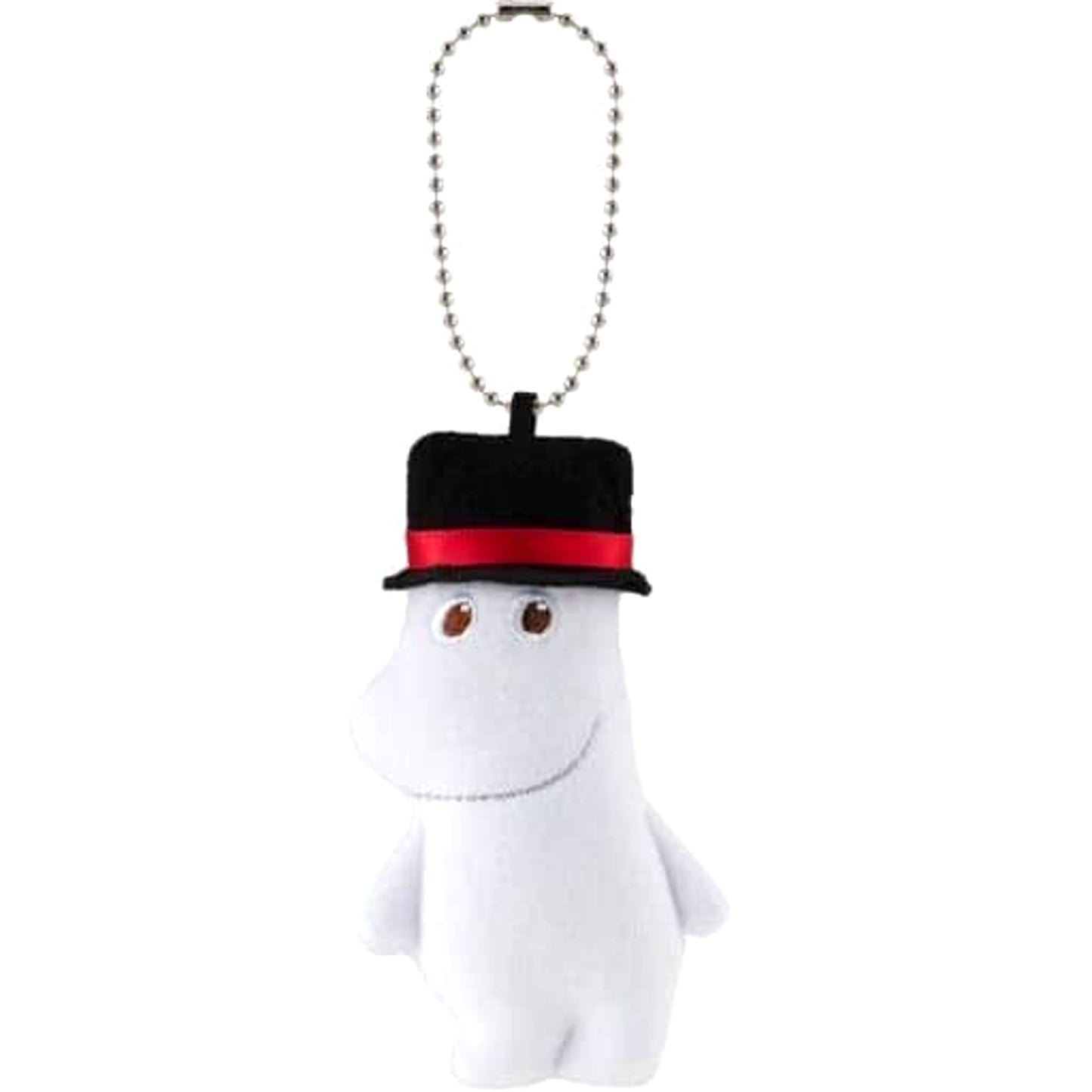 Moomin Moominpappa 3 Fuwafuwa Mascot Keychains [USED]