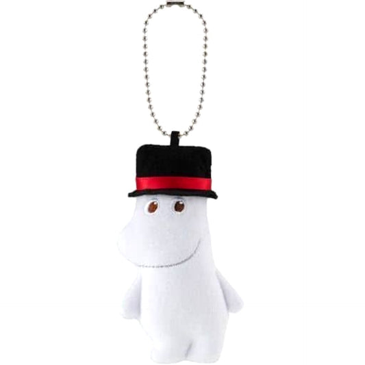 Moomin Moominpappa 3 Fuwafuwa Mascot Keychains [USED]