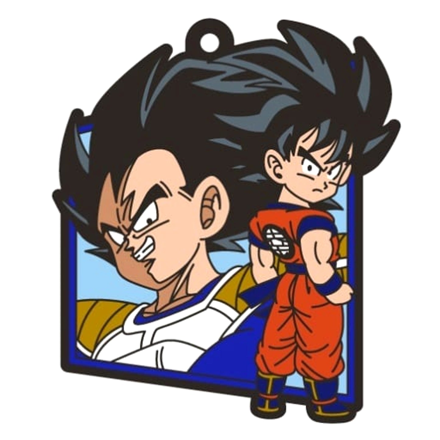 Son Goku Vegeta 4 Dragon Ball Rubbermas Art Gummies [USED]